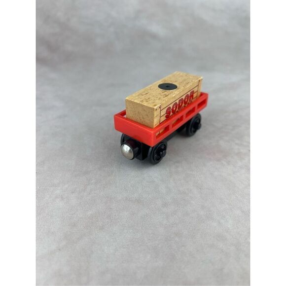 Vintage Thomas the train Wooden"SODOR CARGO CAR Gullane  2003 - Picture 8 of 8